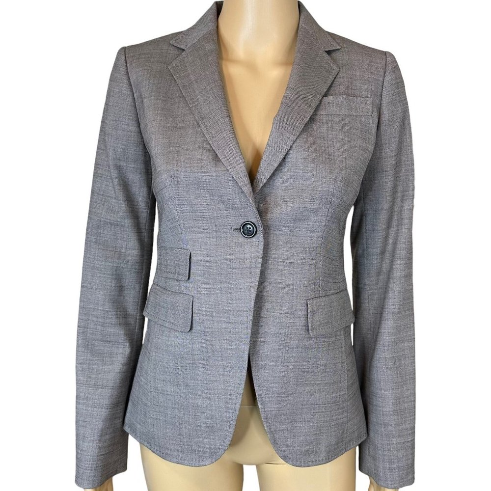 Banana Republic Brown Blazer Tailored Suit Jacket